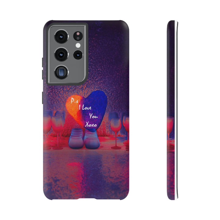 Cute Samsung Case | Cool Iphone Case | PS I love You - Heart, Samsung S24, S23, S22, S21, IPhone 15 Case | Iphone 14 Case, Iphone 13 Case - Studio40ParkLane