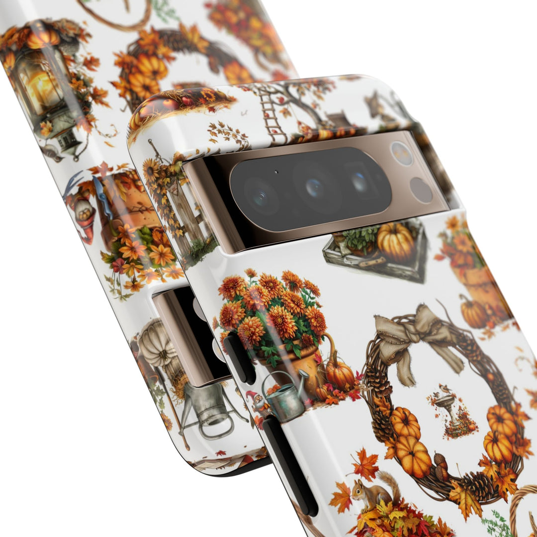 Impact Resistant, Fall Leaves Collage, Cute Phone Cases for Samsung S24, S23, S22, S21, IPhone 15 pro Iphone 14 pro Iphone 13 IPhone 12 Iphone 11 - Studio40ParkLane