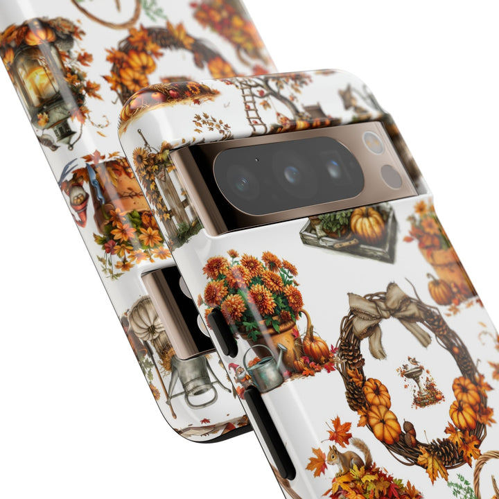 Impact Resistant, Fall Leaves Collage, Cute Phone Cases for Samsung S24, S23, S22, S21, IPhone 15 pro Iphone 14 pro Iphone 13 IPhone 12 Iphone 11 - Studio40ParkLane