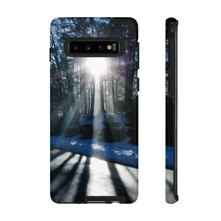 Cute Samsung Phone Case | Aesthetic Samsung Phone Case | Galaxy S23, S22, S21, S20 | Winter Sunshine, Protective Phone Case - Studio40ParkLane