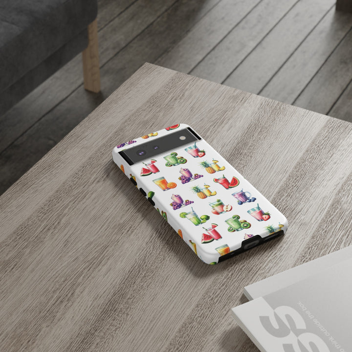 Cute Samsung Case | Cool Iphone Case | Tropical Summer Fruit Cocktail, Samsung S24, S23, S22, S21, IPhone 15 Case | Iphone 14 Case, Iphone 13 Case - Studio40ParkLane