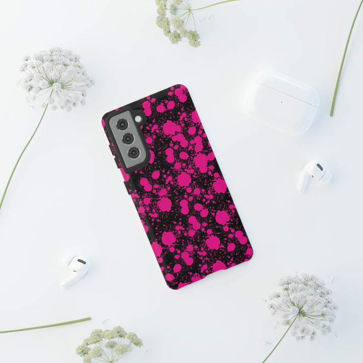 Samsung Galaxy Phone Case | Galaxy S23, S22, S21, S20 | Luxury Case Double Layered | Impact Resistant | Fashionable - PaintBlots 5 - Studio40ParkLane