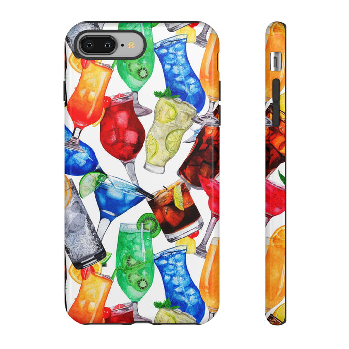 Cute Samsung Case | Cool Iphone Case | Summer Fruit Cocktail, Samsung S24, S23, S22, S21, IPhone 15 Case | Iphone 14 Case, Iphone 13 Case - Studio40ParkLane