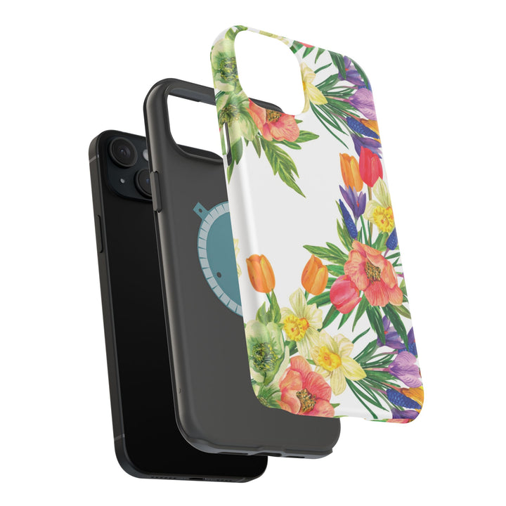 Spring Flowers Magsafe Cute Phone Case for Iphone Gift for Her, iPhone 16 Case iPhone 15 Pro Max Case, Iphone 14, Iphone 14 Pro Max, 13, 12 - Studio40ParkLane