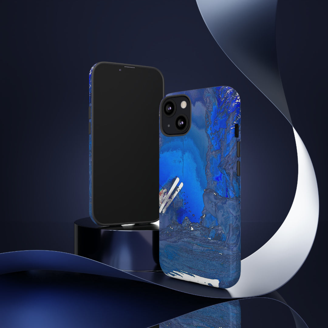 Cute IPhone Case | iPhone 15 Case | iPhone 15 Pro Max Case, Iphone 14 Case, Iphone 14 Pro Max Case IPhone Case for Art Lovers, Skiing Mountain - Studio40ParkLane