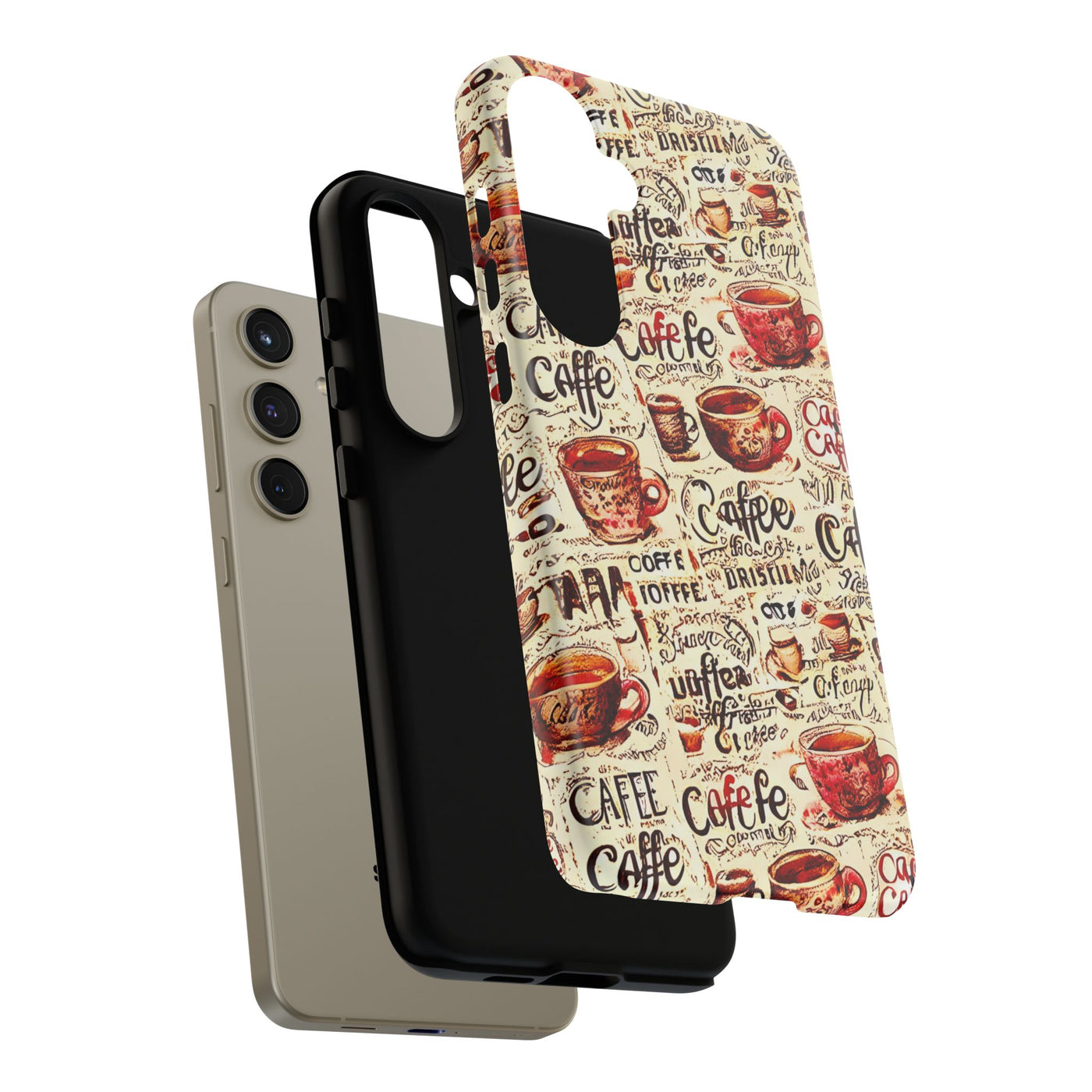 Impact Resistant, Paris Bistro Cafe, Cute Phone Cases for Samsung S24, S23, S22, S21, IPhone 15 pro Iphone 14 pro Iphone 13 IPhone 12 Iphone 11