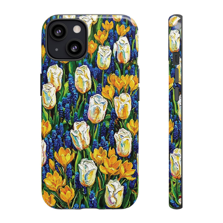 Tough Cute Spring Flowers Phone Case, for IPhone 17 Pro Max | Iphone 17 Air, Iphone 16, IPhone 15, 14 13 12, Samsung Galaxy S26, S25, S24, S23 - Studio40ParkLane