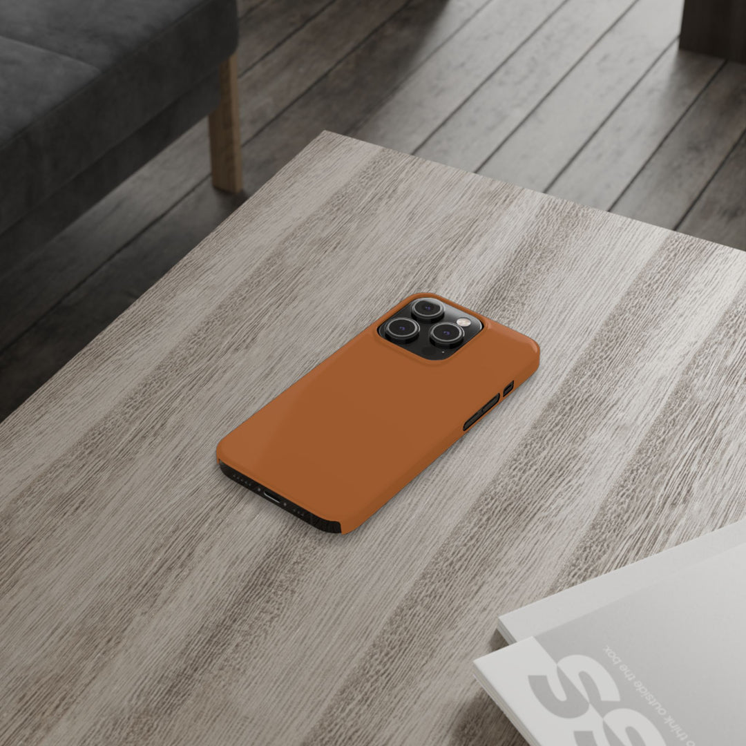 Slim Red Rust Brown Gift for Her Aesthetic Cute Phone Case for Iphone 16 - | iPhone 15 Pro Max Case | iPhone 14 Case 13 12 11 10 9 8 7 - Studio40ParkLane