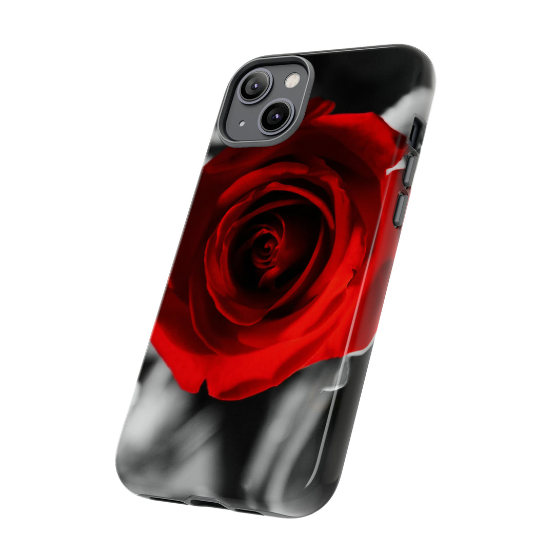 Cute IPhone Case | iPhone 15 Case | iPhone 15 Pro Max Case, Iphone 14 Case, Iphone 14 Pro Max Case IPhone Case for Art Lovers - Red Rose - Studio40ParkLane