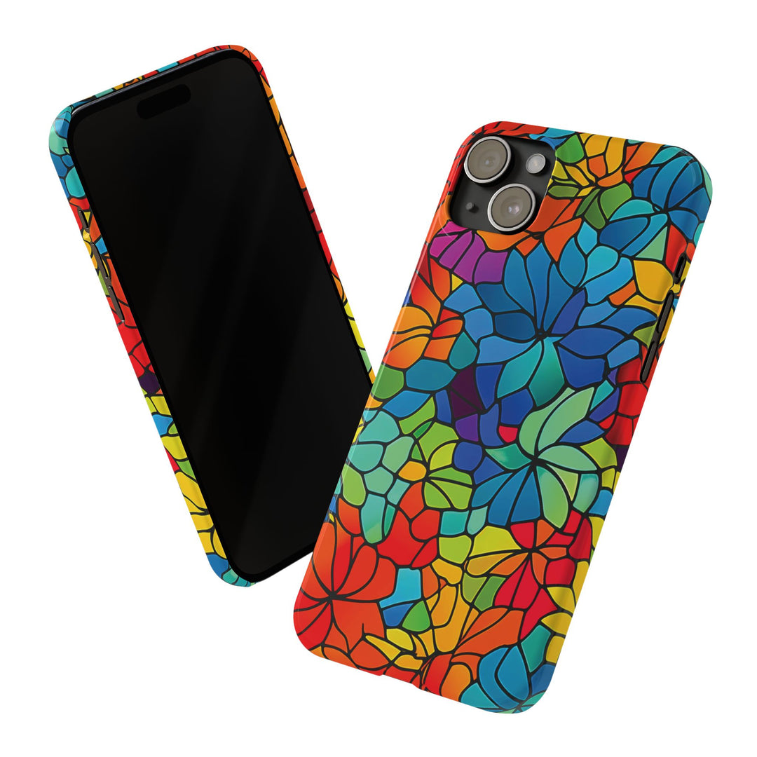 Slim Window Style Mosaic Gift for Her Cute Phone Cases for Iphone 16 Case | iPhone 15 Case | iPhone 15 Pro Max Case, Iphone 14, Iphone 14 Pro Max, Iphone 13 - Studio40ParkLane