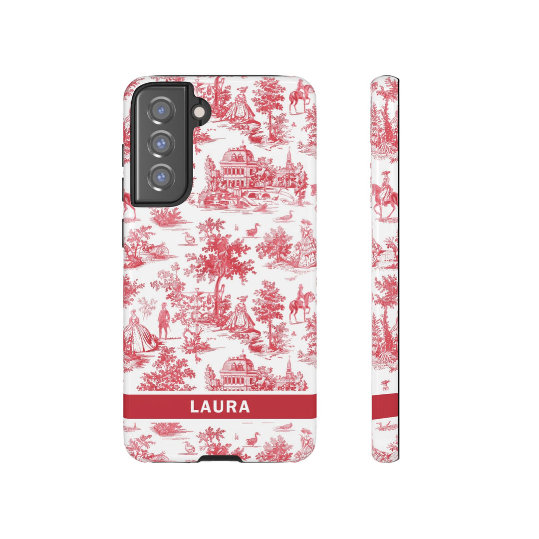 Premium Tough Personalized Initial Custom Gift Cute Phone Cases for Samsung Galaxy S24, S23, S22, S21 Plus, Ultra, Iphone 16, 15, 14 Pro Max - Studio40ParkLane