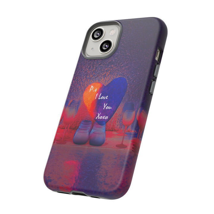 Cute Samsung Case | Cool Iphone Case | PS I love You - Heart, Samsung S24, S23, S22, S21, IPhone 15 Case | Iphone 14 Case, Iphone 13 Case - Studio40ParkLane