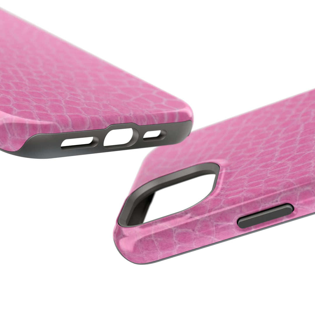 Non Leather Pink Color Pattern Magsafe Cute Phone Case for Iphone Gift for Her, | iPhone 15 Case | iPhone 15 Pro Max Case, Iphone 14, Iphone 14 Pro Max, Iphone 13, Iphone 16 - Studio40ParkLane