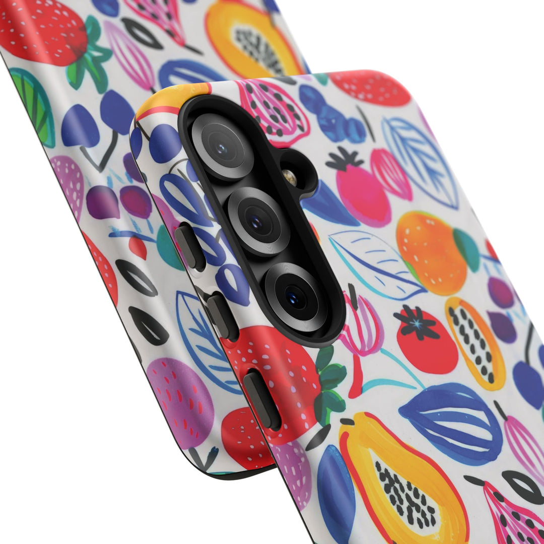 Summer Fruit Cute Tough Phone Case - For Apple iPhone Case 17, 16, 15 Pro Max, 14 Plus, 13 Pro, 12, Samsung Galaxy S26, S25, S24 Plus Ultra - Studio40ParkLane
