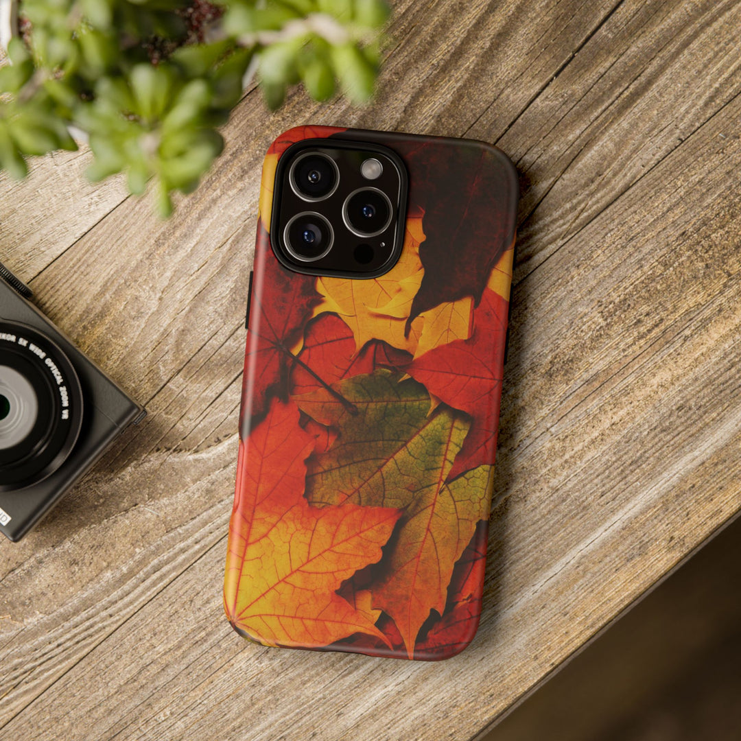 Autumn Fall Leaves Gift Cute Phone Case for, Samsung Galaxy S24, S23, S22, S21, IPhone 16 Case | Iphone 15, Iphone 14, IPhone 13 Case Mom Dad Gift - Studio40ParkLane