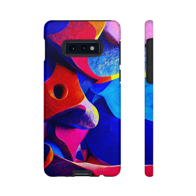 Impact Resistant, Abstract Shapes, Cute Phone Cases for Samsung S24, S23, S22, S21, IPhone 15 pro Iphone 14 pro Iphone 13 IPhone 12 Iphone 11