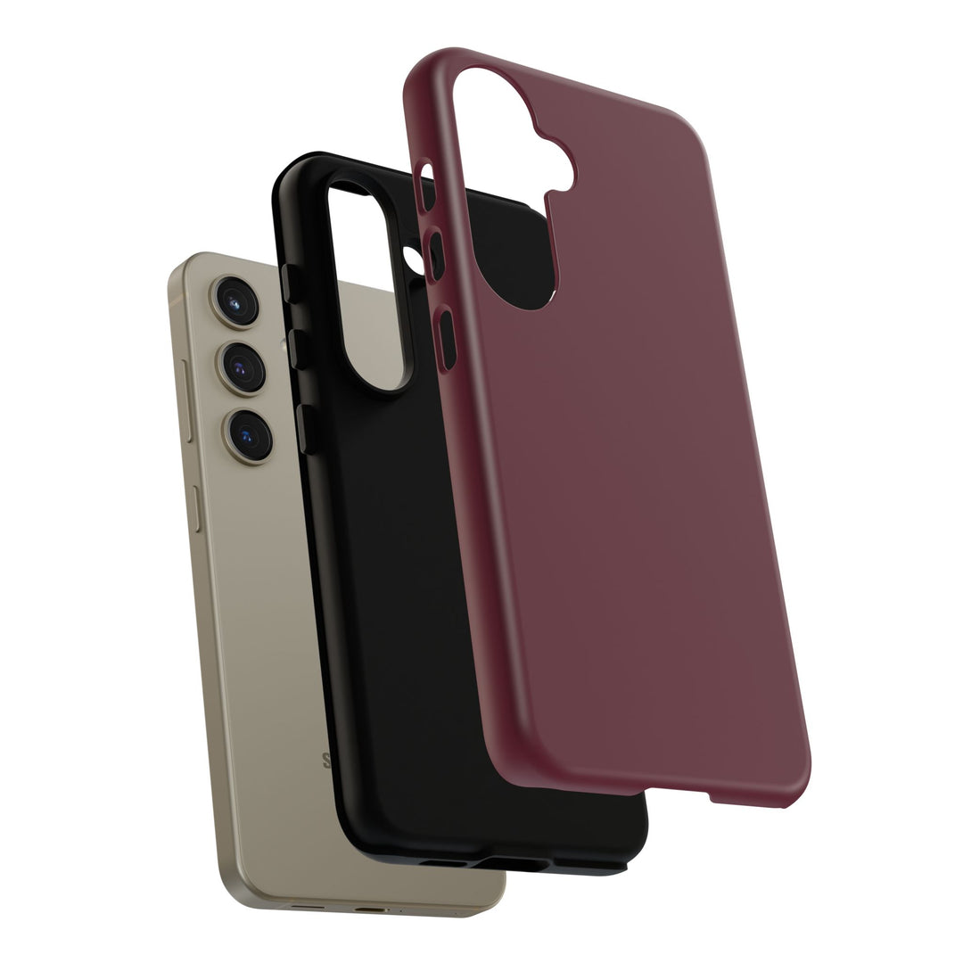 Premium Tough Burgundy Maroon Red Gift for Her Cute Phone Cases for Samsung S25 S24, S23, S22, S21, Iphone, 16, 15, 14, 13 Pro Max Ultra - Studio40ParkLane
