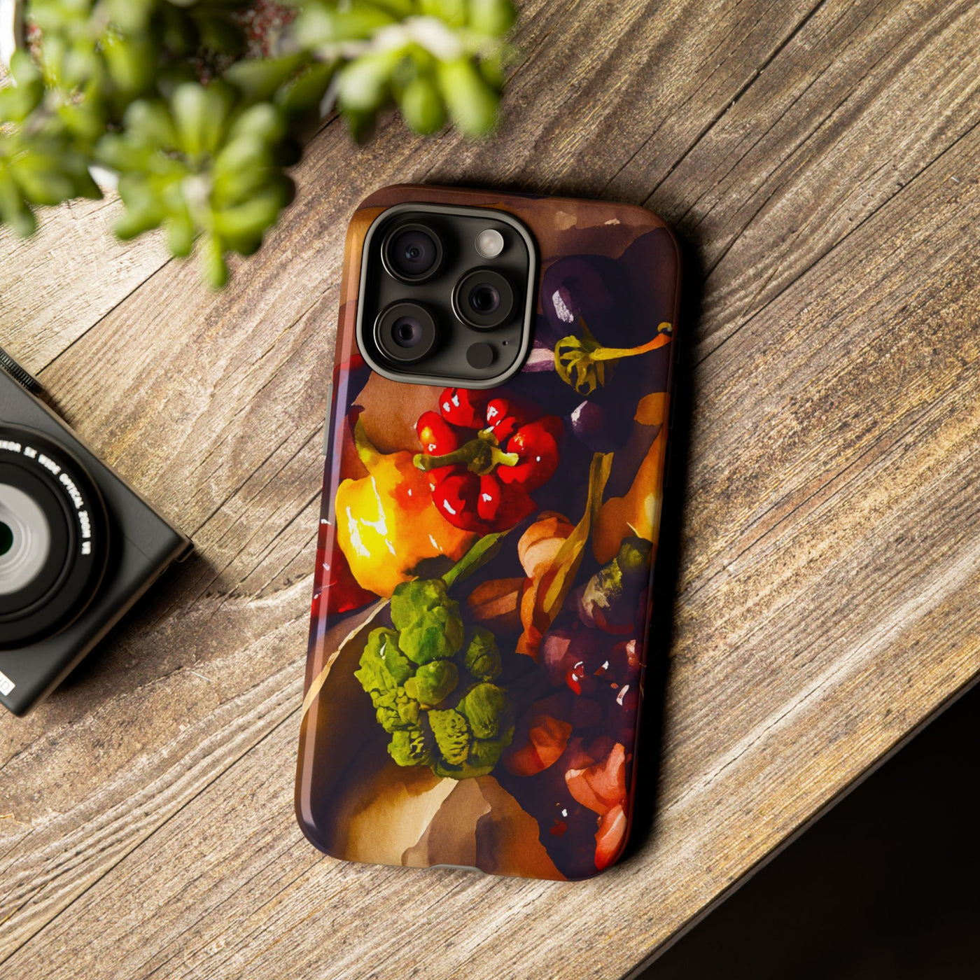 Impact Resistant, Fall Farm Vegetables, Cute Phone Cases for Samsung S24, S23, S22, S21, IPhone 15 pro Iphone 14 pro Iphone 13 IPhone 12 Iphone 11