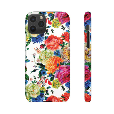 Snap Spring Flowers Cute Phone Cases for Samsung S24, S23, S22, S21, S20, Plus and Ultra, Iphone 16 Pro Max, Iphone 15, 14, 13, 12, 11, 10 - Studio40ParkLane
