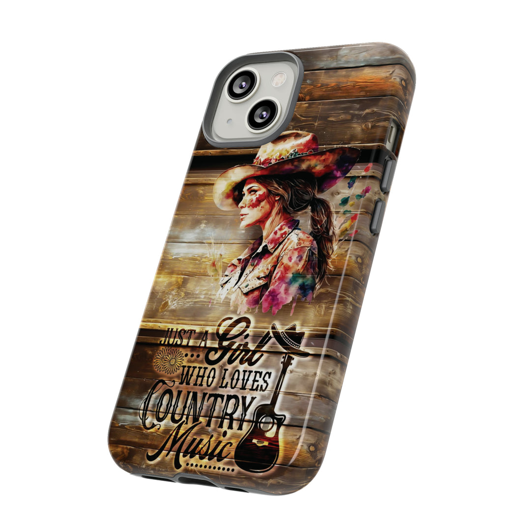Cute IPhone Case | Country Music Girl iPhone 15 Case | iPhone 15 Pro Case, Iphone 14 Case, Iphone 14 Pro Max Case, Protective Iphone Case - Studio40ParkLane
