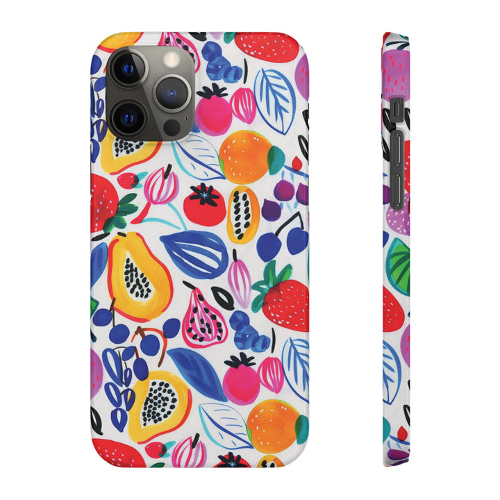Snap Cute Custom Phone Case, Summer Fruit case for iPhone 18 17 16 15 14 13 12 Pro Max, Samsung S26 S25 S24 S23 Ultra Protective Phone Case - Studio40ParkLane