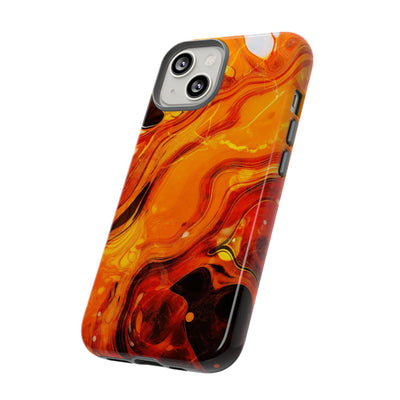 Impact Resistant, Fall Colors Marble, Cute Phone Cases for Samsung S24, S23, S22, S21, IPhone 15 pro Iphone 14 pro Iphone 13 IPhone 12 Iphone 11