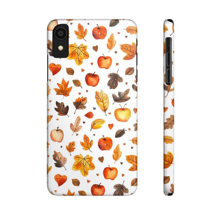 Slim Fall Autumn Leaves Gift for Her Cute Phone Cases for Iphone 16 | iPhone 15 Case | iPhone 15 Pro Max Case, Iphone 14, Iphone 14 Pro Max, Iphone 13, Slim - Studio40ParkLane