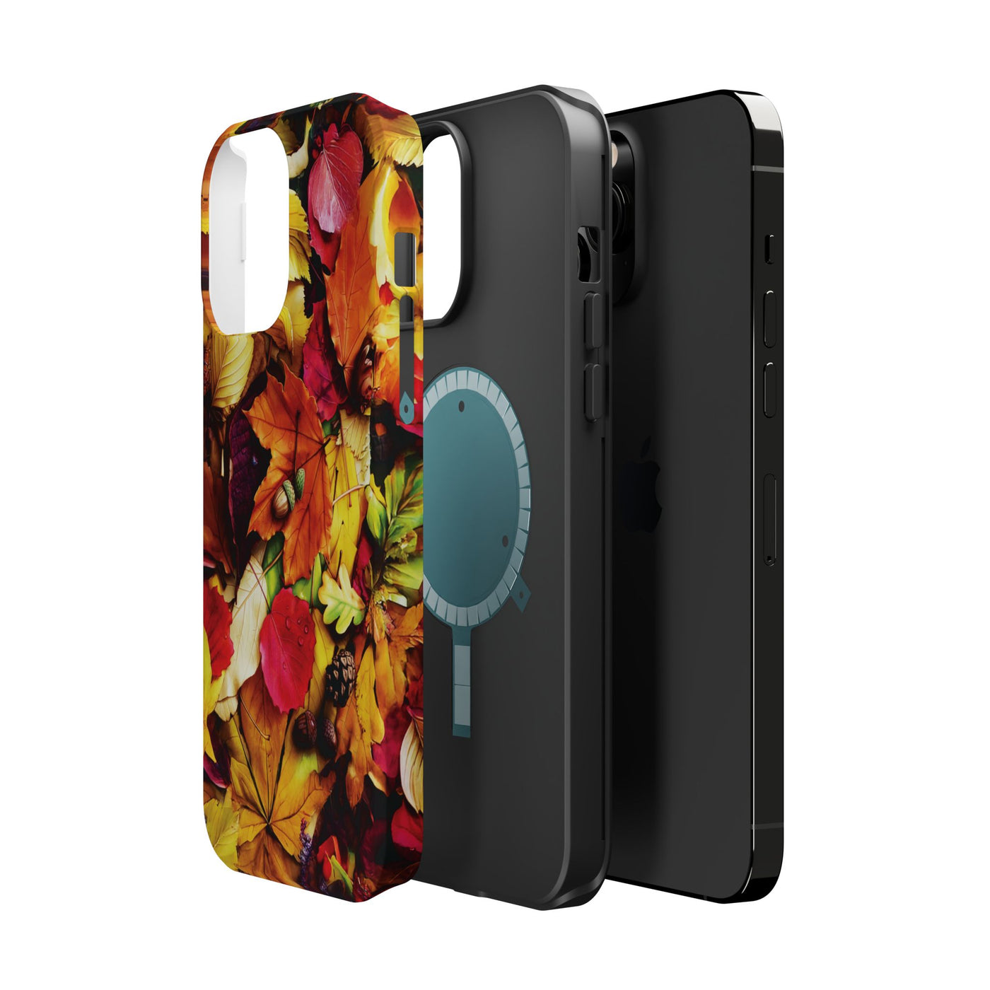 Aesthetic Tough Magsafe Fall Leaves Foliage Phone Case - For iPhone 17 Pro Max iPhone 16 Pro iPhone 15 Iphone 14 Plus 13 Pro 12 11 10 - Studio40ParkLane