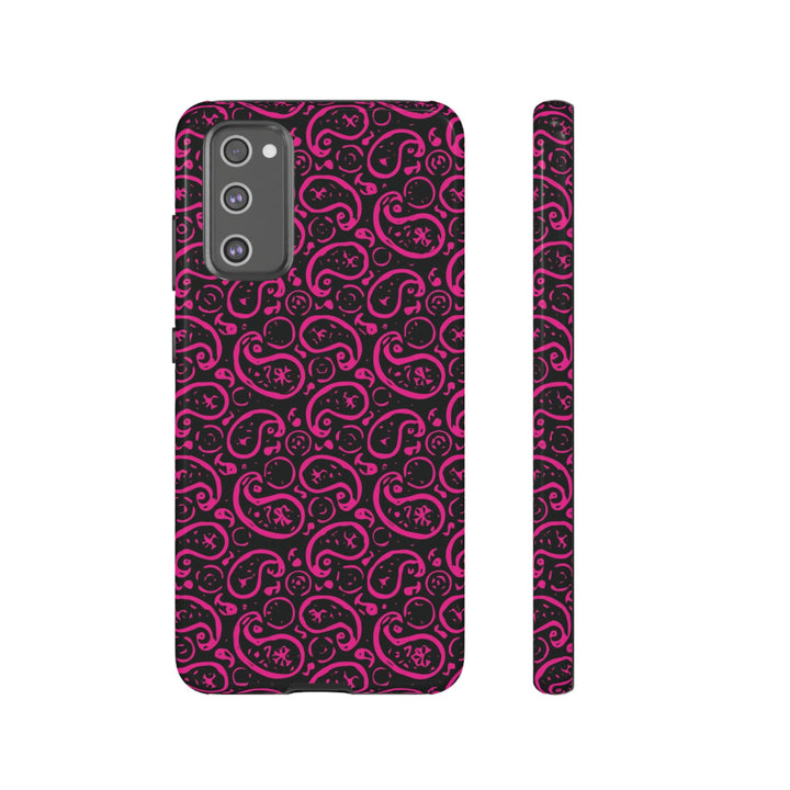 Samsung Galaxy Phone Case | Galaxy S23, S22, S21, S20 | Luxury Case Double Layered | Impact Resistant | Fashionable - Paisley 3 - Studio40ParkLane