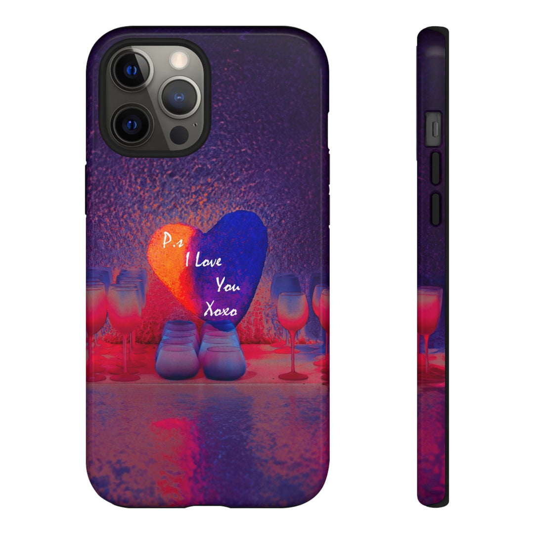 Cute Samsung Case | Cool Iphone Case | PS I love You - Heart, Samsung S24, S23, S22, S21, IPhone 15 Case | Iphone 14 Case, Iphone 13 Case - Studio40ParkLane