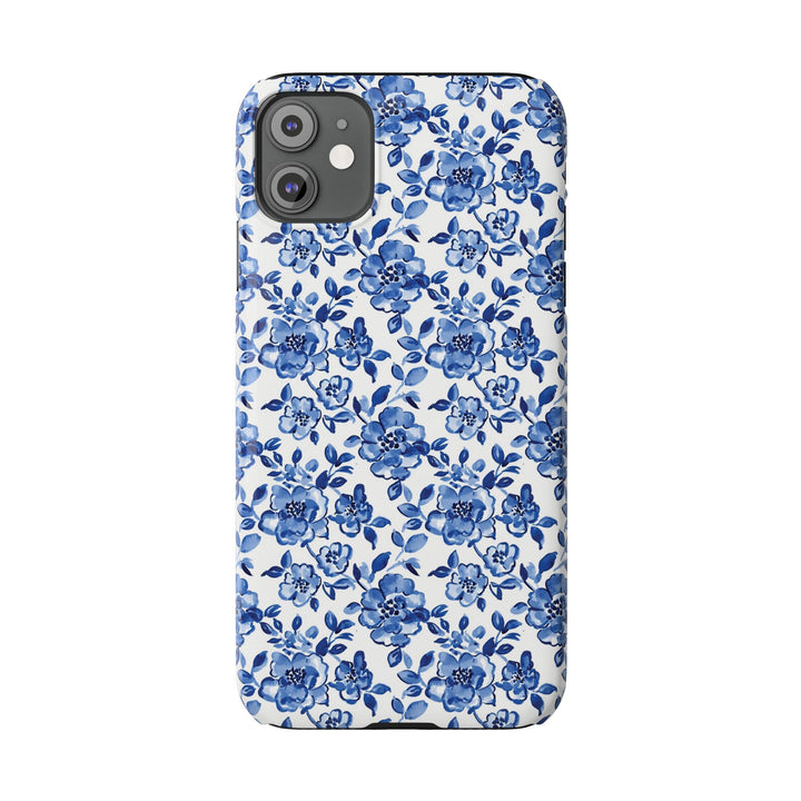 Slim Blue Chinoiserie Gift for Her Cute Phone Cases for Iphone 16 Pro Max | iPhone 15 Case | iPhone 15 Pro Max Case, Iphone 14, Iphone 14 Pro Max, Iphone 13 12 11 8 7 - Studio40ParkLane