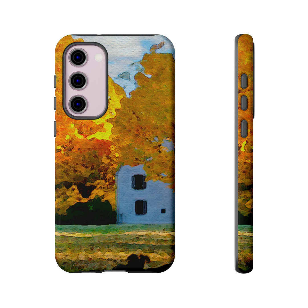 Cute Samsung Phone Case | Aesthetic Samsung Phone Case | Galaxy S23, S22, S21, S20 | New England Fall, Protective Phone Case - Studio40ParkLane