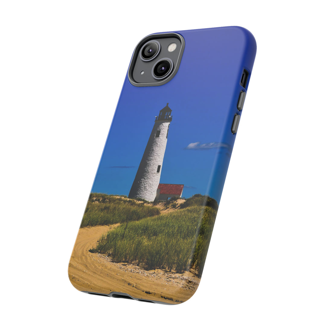 Cute IPhone Case | iPhone 15 Case | iPhone 15 Pro Max Case, Iphone 14 Case, Iphone 14 Pro Max Case IPhone Case for Art Lovers - Beach Lighthouse - Studio40ParkLane