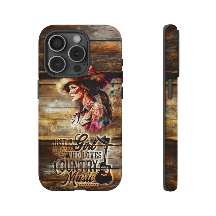 Cute IPhone Case | Country Music Girl iPhone 15 Case | iPhone 15 Pro Case, Iphone 14 Case, Iphone 14 Pro Max Case, Protective Iphone Case - Studio40ParkLane
