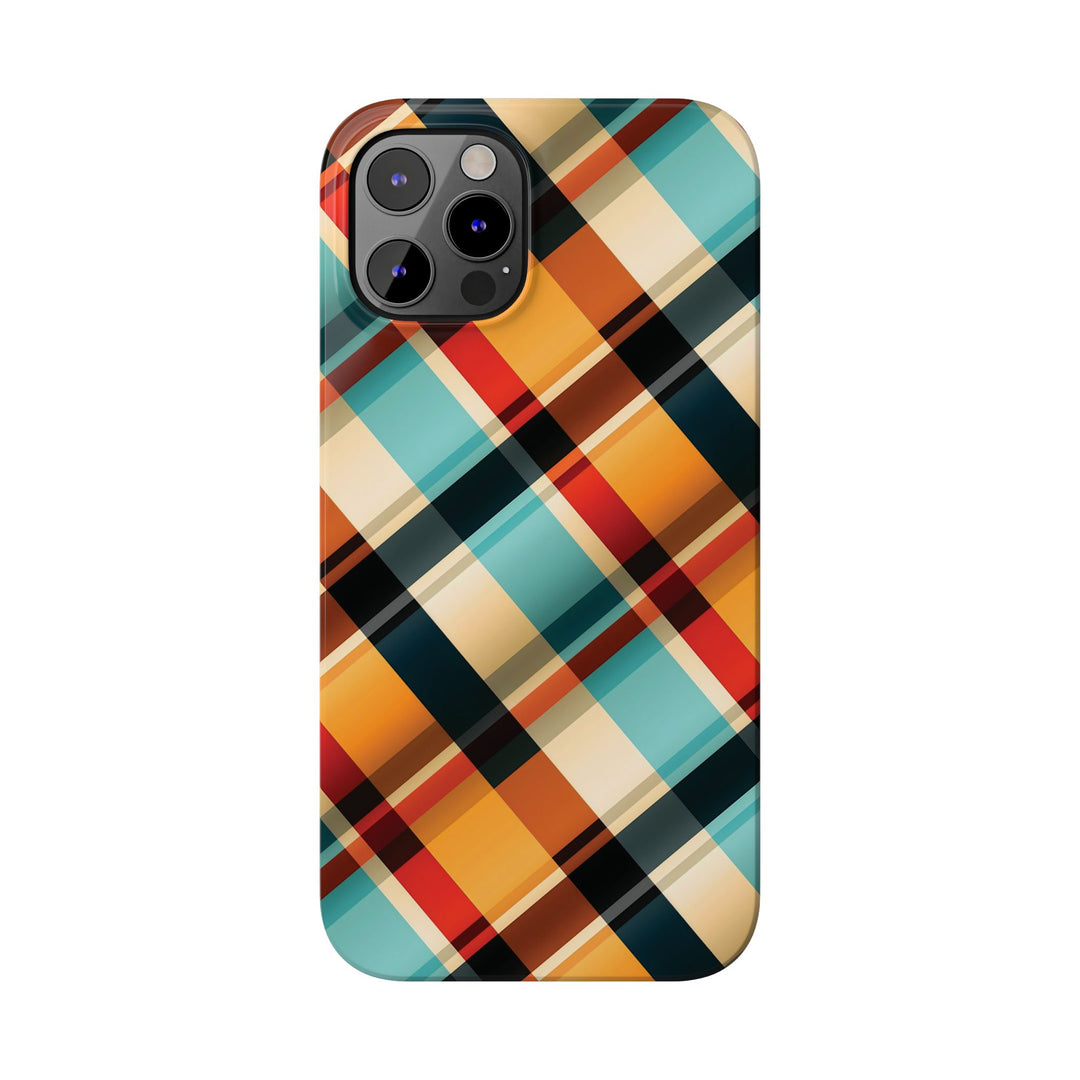 Slim Checkered Plaid Gift for Her Cute Phone Cases for Iphone 16 Pro Max | iPhone 15 Case | iPhone 15 Pro Max Case, Iphone 14, 13, 12, 11, 10, 8, 7 - Studio40ParkLane