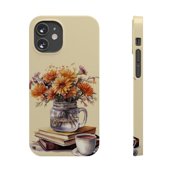 Slim Fall Autumn Leaves Cute Phone Cases for Iphone 16 | iPhone 15 Case | iPhone 15 Pro Max Case, Iphone 14, Iphone 14 Pro Max, Iphone 13, Slim Mom Dad Gift - Studio40ParkLane