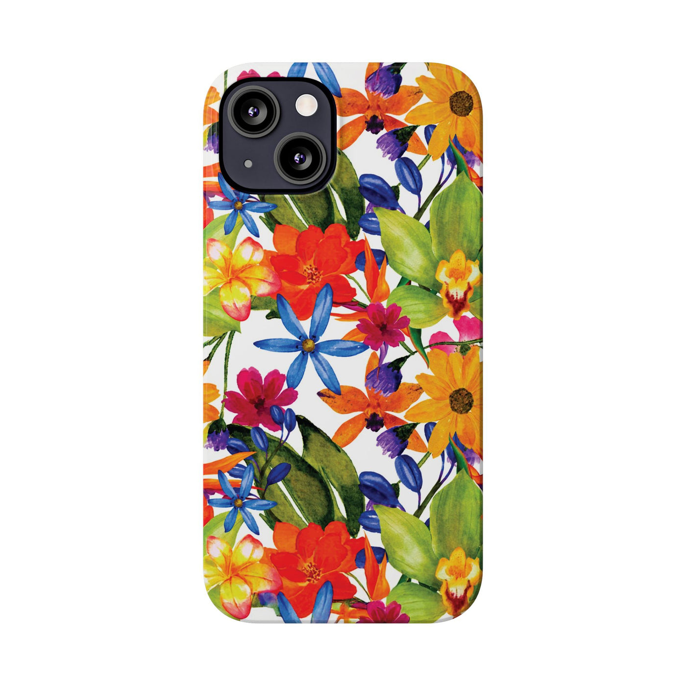 Slim Spring Flowers Gift for Her Cute Phone Cases for Iphone 16 Pro Max | iPhone 15 Case | iPhone 15 Pro Max Case, Iphone 14, 13, 12, 11, 10, 8, 7 - Studio40ParkLane