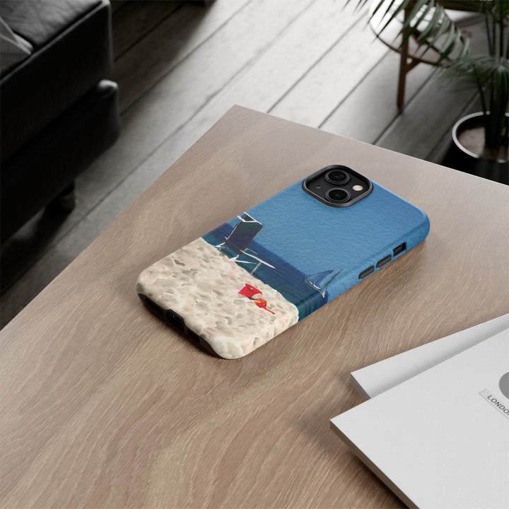 Cute Samsung Case | Cool Iphone Case | Summer Blue Beach Chair, Samsung S24, S23, S22, S21, IPhone 15 Case | Iphone 14 Case, Iphone 13 Case - Studio40ParkLane