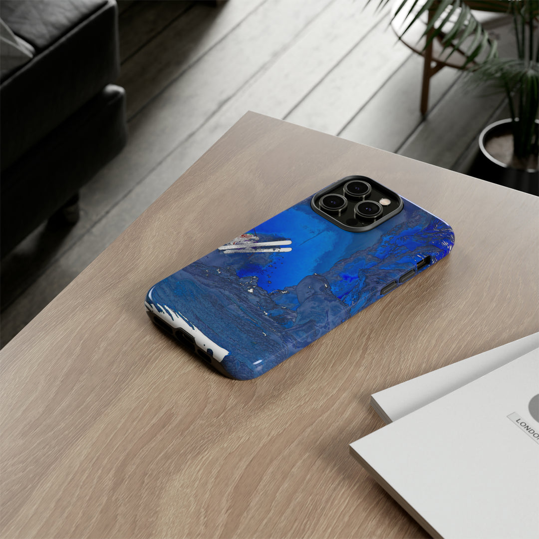 Cute IPhone Case | iPhone 15 Case | iPhone 15 Pro Max Case, Iphone 14 Case, Iphone 14 Pro Max Case IPhone Case for Art Lovers, Skiing Mountain - Studio40ParkLane