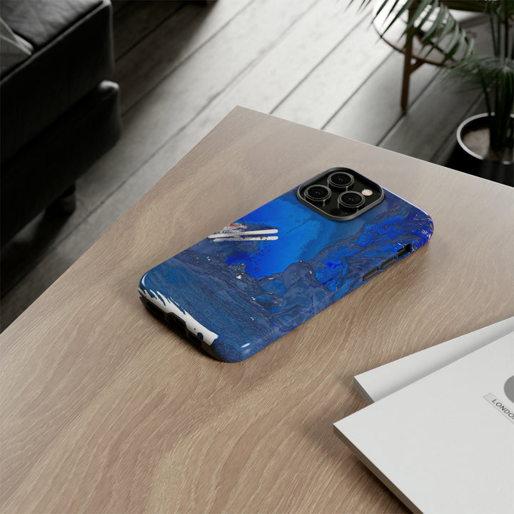 Cute IPhone Case | iPhone 15 Case | iPhone 15 Pro Max Case, Iphone 14 Case, Iphone 14 Pro Max Case IPhone Case for Art Lovers, Skiing Mountain - Studio40ParkLane