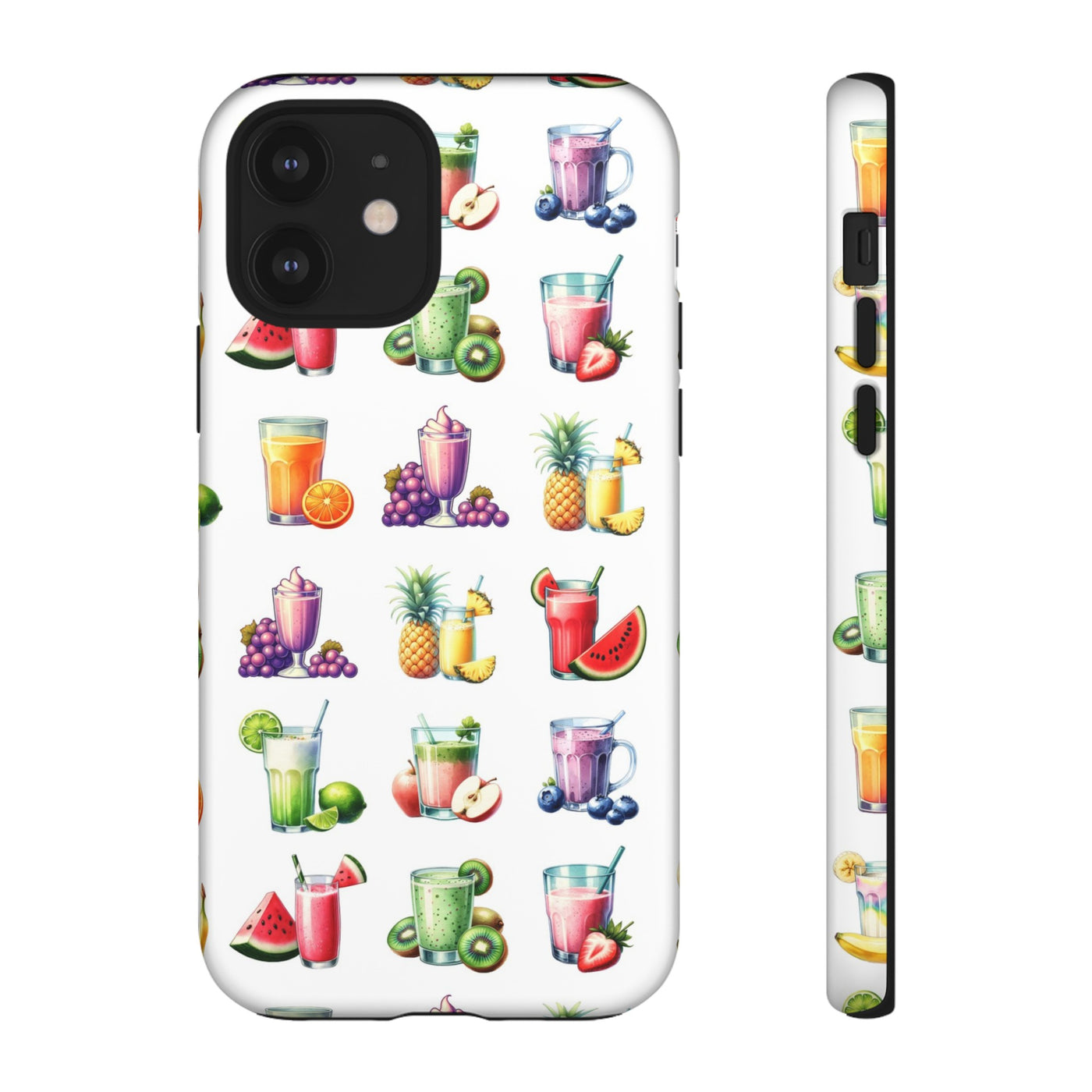 Cute Samsung Case | Cool Iphone Case | Tropical Summer Fruit Cocktail, Samsung S24, S23, S22, S21, IPhone 15 Case | Iphone 14 Case, Iphone 13 Case