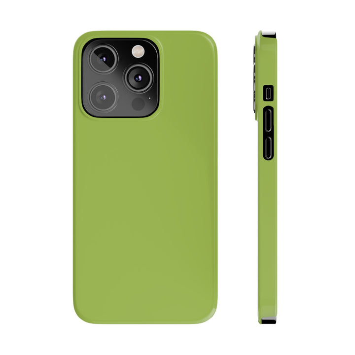 Slim Chartreuse Green Gift for Her Aesthetic Cute Phone Case for Iphone 16 - | iPhone 15 Pro Max Case | iPhone 14 Case 13 12 11 10 9 8 7 - Studio40ParkLane