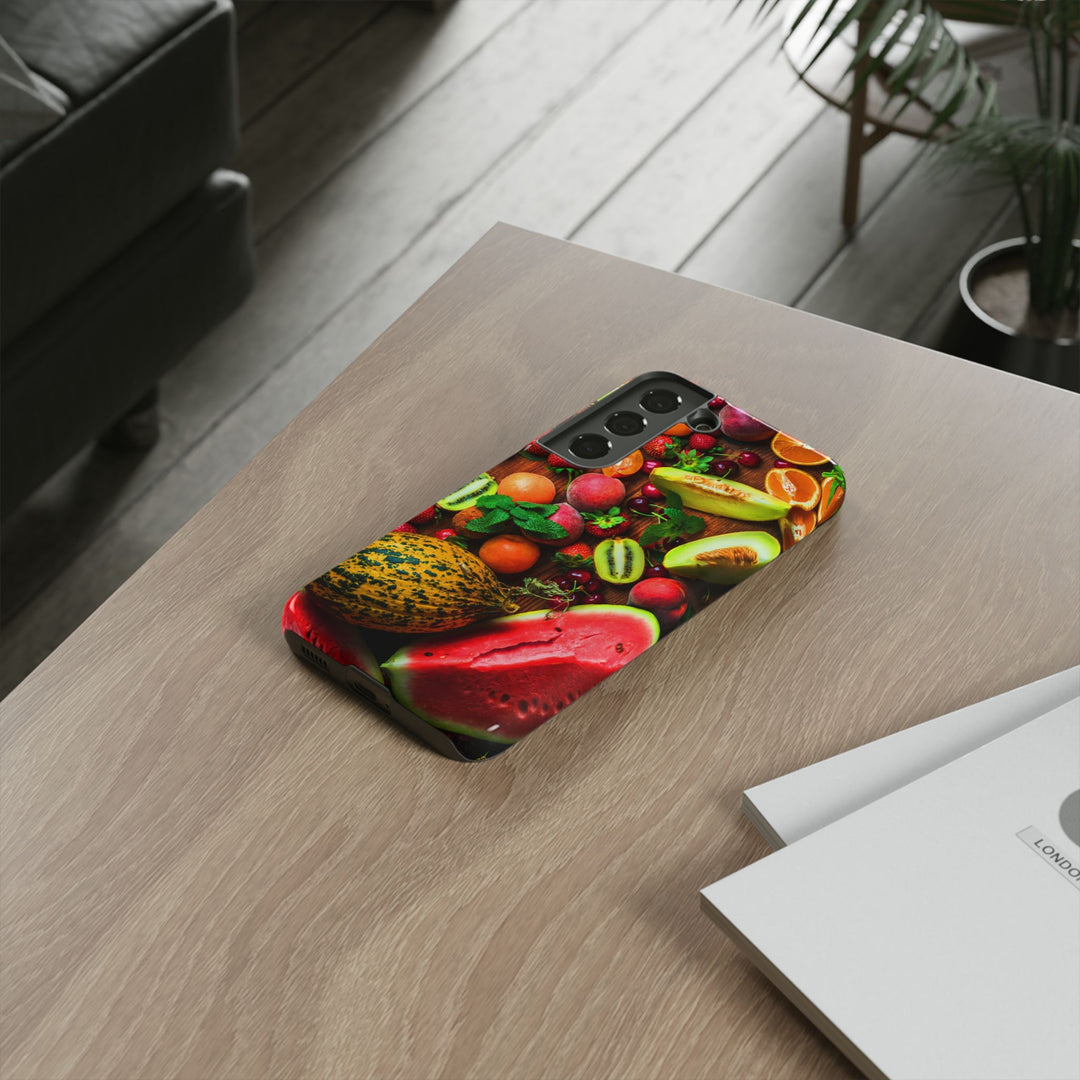 Fall Fruit Collage Cute Phone Case for, Samsung Galaxy S24, S23, S22, S21, IPhone 16 Case | Iphone 15, Iphone 14, IPhone 13 Case Mom Dad Gift - Studio40ParkLane