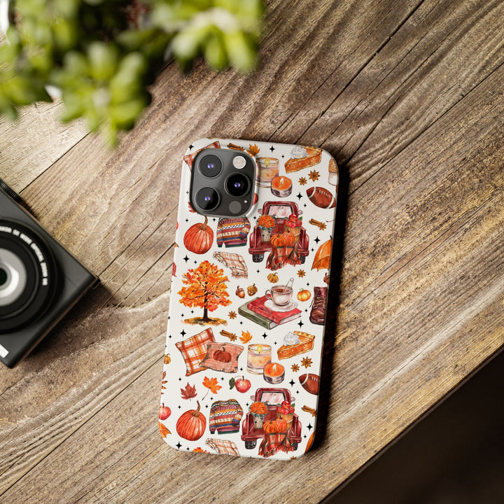 Slim Cute Fall Phone Cases Gift for Her Coquette Collage for Iphone 16 | iPhone 15 Case | iPhone 15 Pro Max Case, Iphone 14 Case, Iphone 13, Slim - Studio40ParkLane