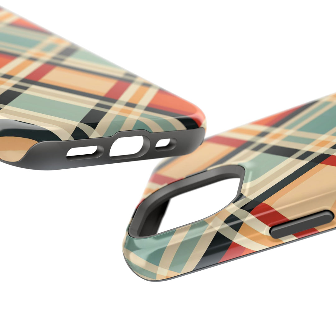 Checkered Plaid Magsafe Gift for Her Cute Phone Case for Iphone, | iPhone 16 | iPhone 15 Pro Max, Iphone 14 Pro Max, 13 12 11 10 9 8 7 - Studio40ParkLane
