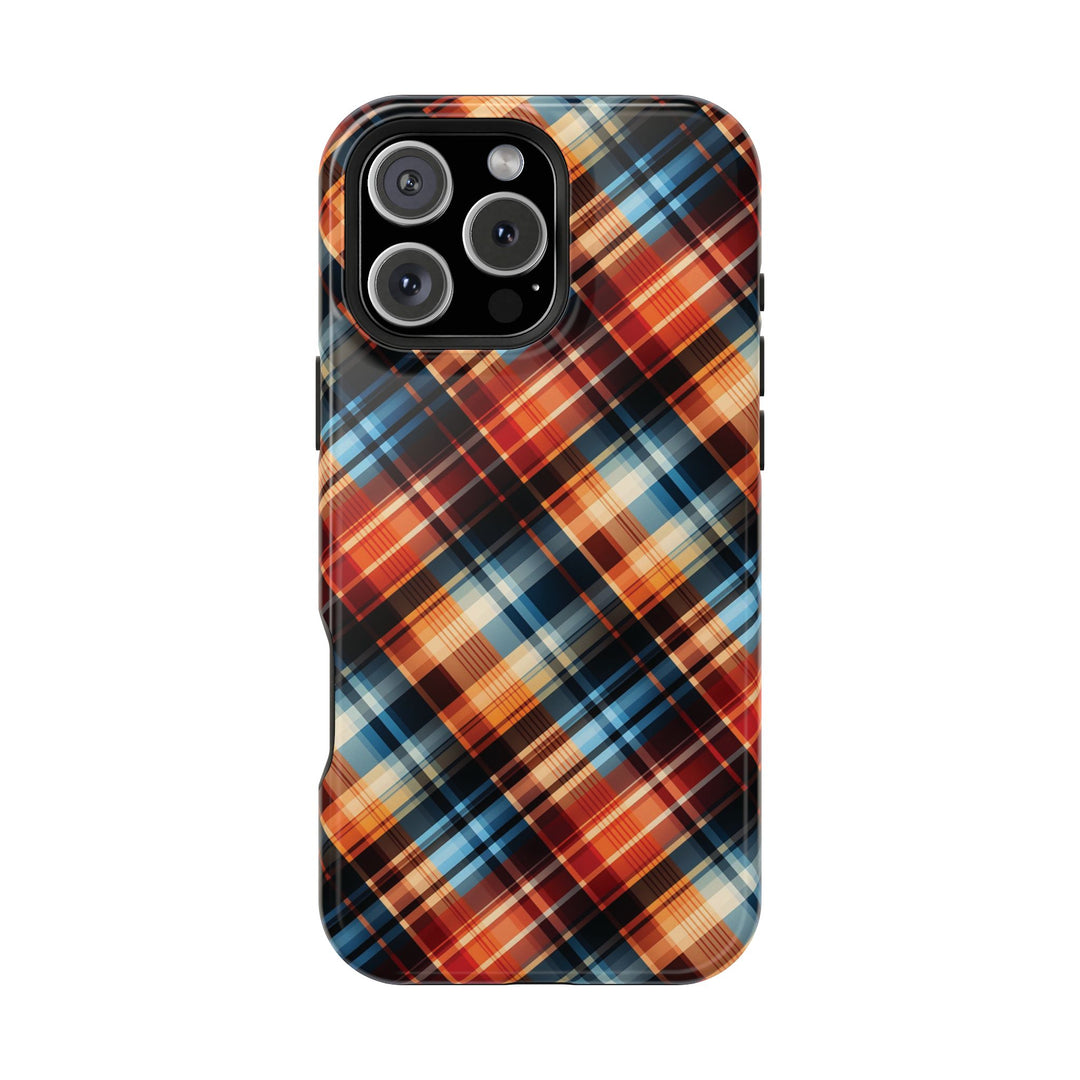 Checkered Plaid Magsafe Gift for Her Cute Phone Case for Iphone, | iPhone 16 | iPhone 15 Pro Max, Iphone 14 Pro Max, 13 12 11 10 9 8 7 - Studio40ParkLane