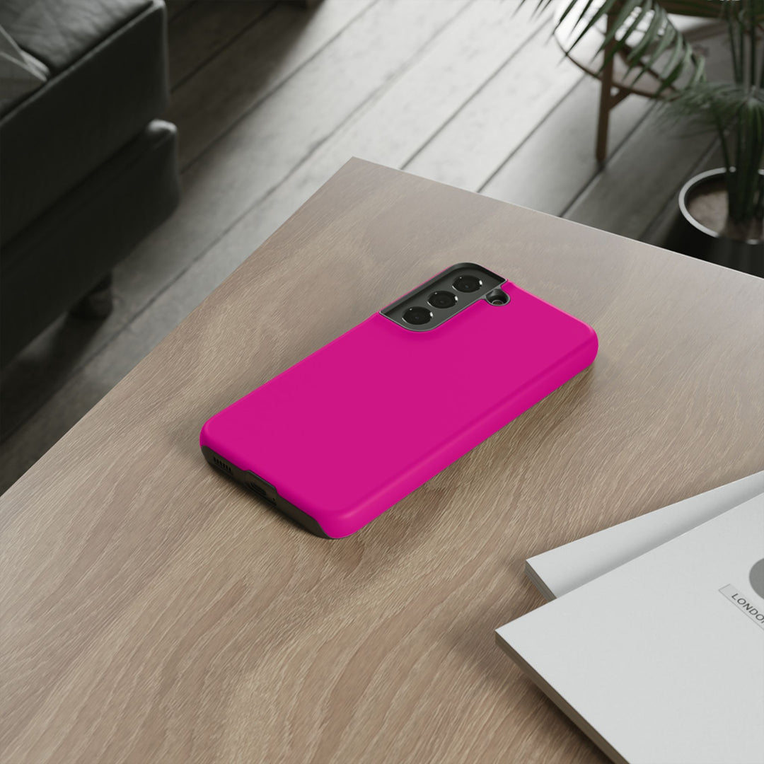 Cute Fun Cool Bright Pink Phone Case for, Samsung Galaxy S24, S23, S22, S21, IPhone 16 Case | Iphone 15, Iphone 14, IPhone 13 Case - Studio40ParkLane