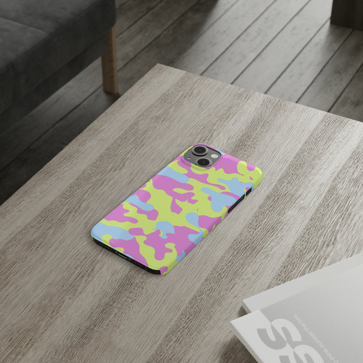 Slim Cute Phone Cases for Iphone - | iPhone 15 Case | iPhone 15 Pro Max Case, Iphone 14 Case, Iphone 14 Pro Max, Iphone 13, Spring Camouflage - Studio40ParkLane