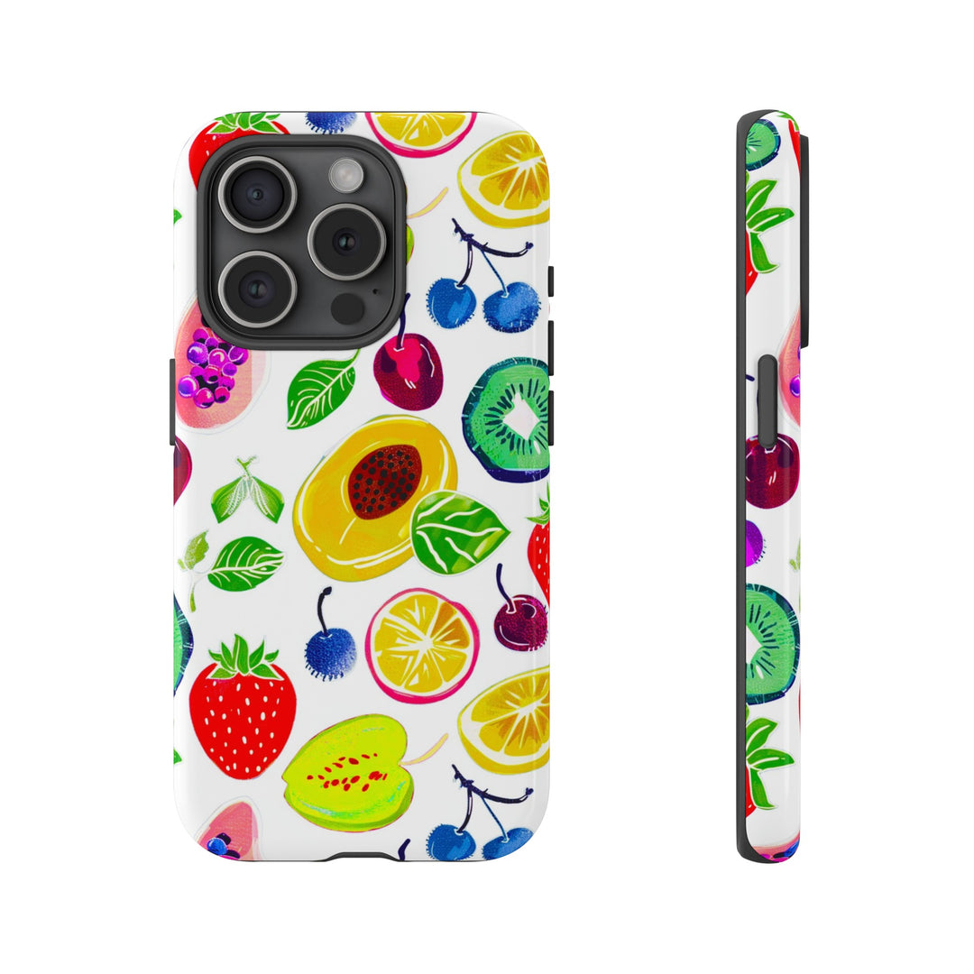Impact Resistant, Summer Fruit, Cute Phone Cases for Samsung S24, S23, S22, S21, IPhone 15 pro, Iphone 14 pro, Iphone 13 IPhone 12 Iphone 11 - Studio40ParkLane