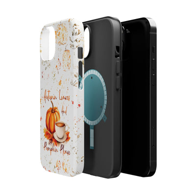 Fall Leaves Pumpkins Tough Magsafe Cute Phone Cases for Iphone | iPhone 15 Case | iPhone 15 Pro Max Case, Iphone 14, Iphone 14 13 12 11 10 9 8 7 - Studio40ParkLane